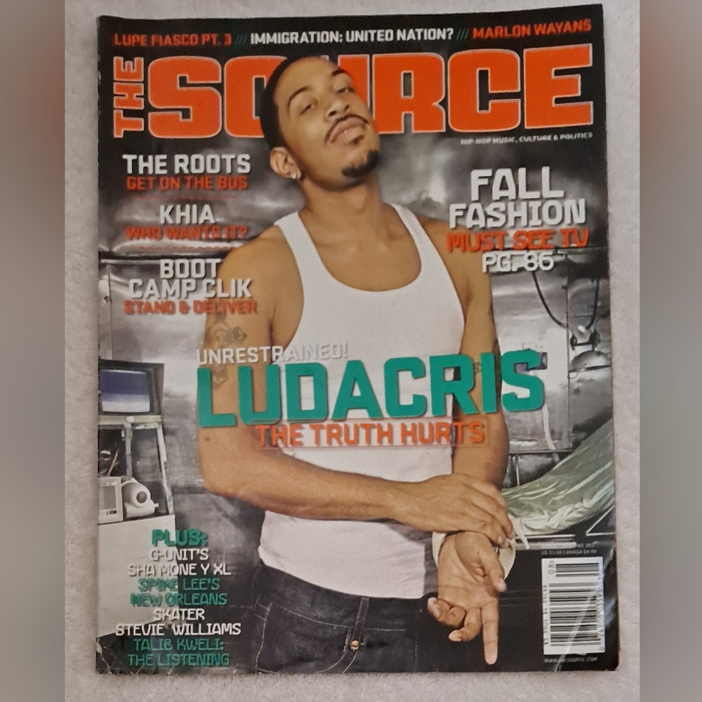 The Source Magazine August 2006 No. 202 Unrestrained! LUDACRIS The Truth Hurts